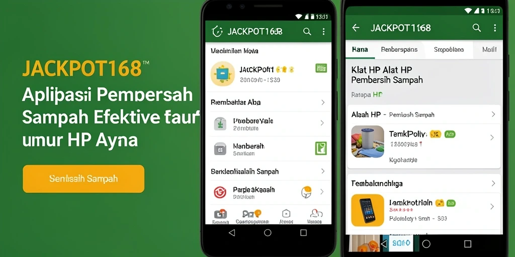 Tampilan antarmuka JACKPOT168 yang sederhana dan intuitif.