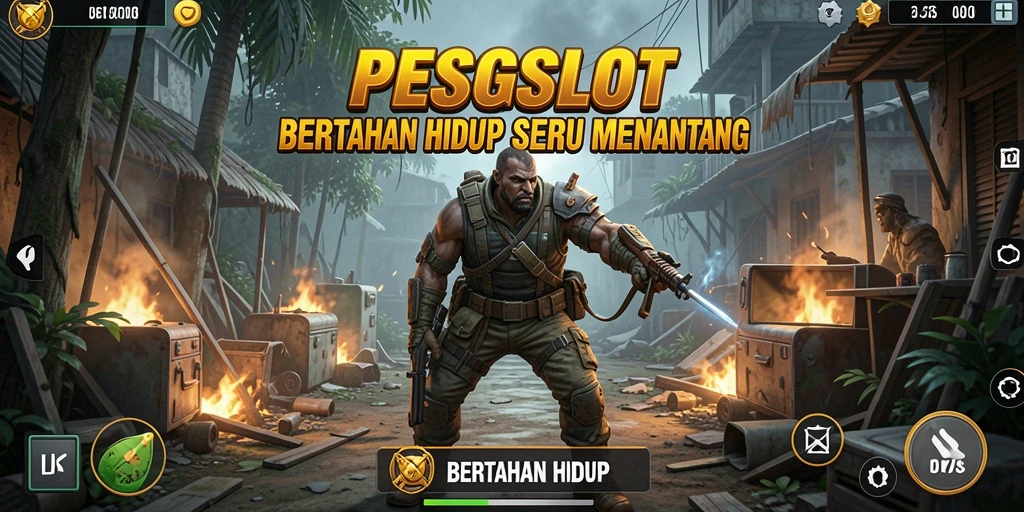 Antarmuka PESGSLOT yang menakjubkan dalam dunia bertahan hidup.