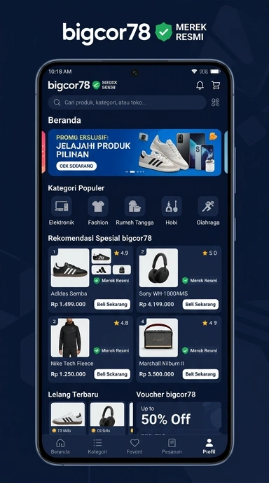 Halaman Resmi bigcor78 untuk Pengguna Android Indonesia